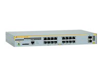 Allied Telesis Netzwerk-Switch – 16 PoE-Ports, 2 SFP-Uplink