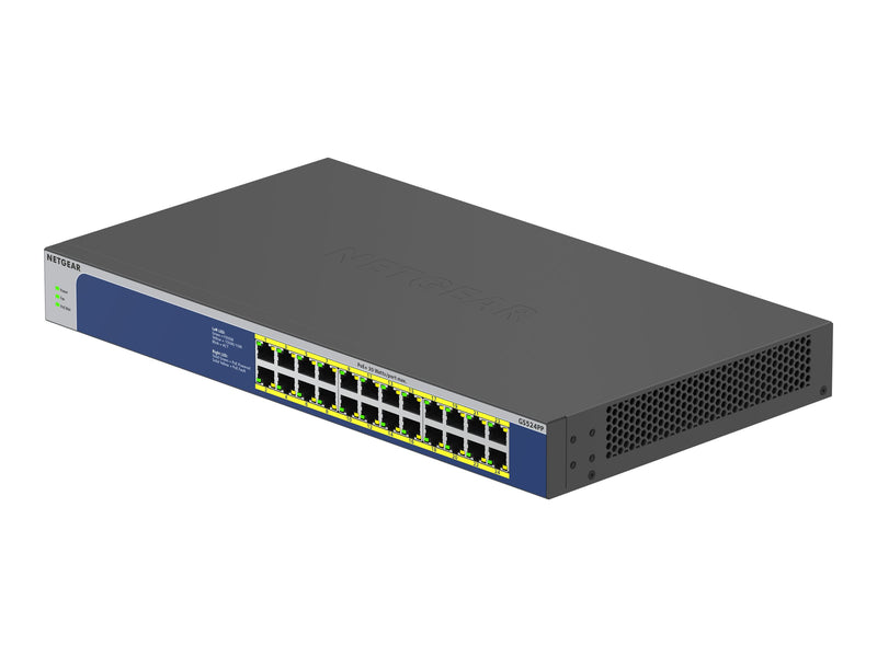 Netgear 24-Port Gigabit Switch – Unmanaged, PoE+ für einfache Netzwerke