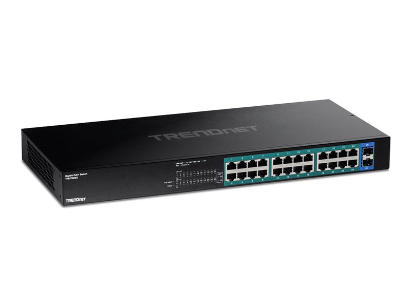 Trendnet 26-Port Gigabit Switch – PoE+ für Strom und Daten