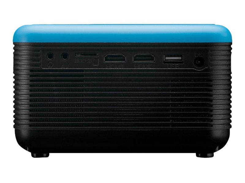 LENCO LCD-Projektor – tragbar, integrierter DVD-Player