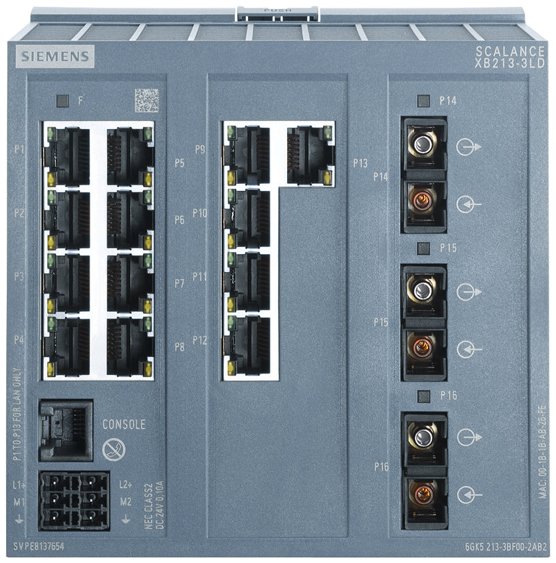 Siemens Netzwerk-Switch – 8 Ports, einfache Verbindung