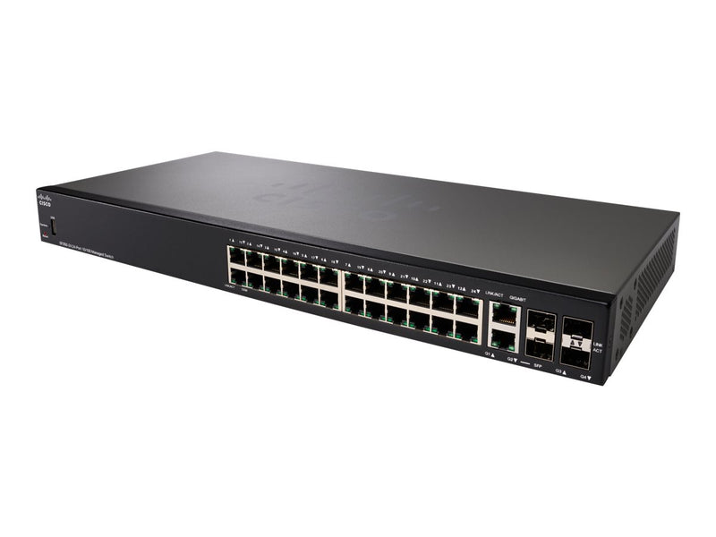 Cisco 24-Port Netzwerk-Switch – Für kleine Unternehmen geeignet