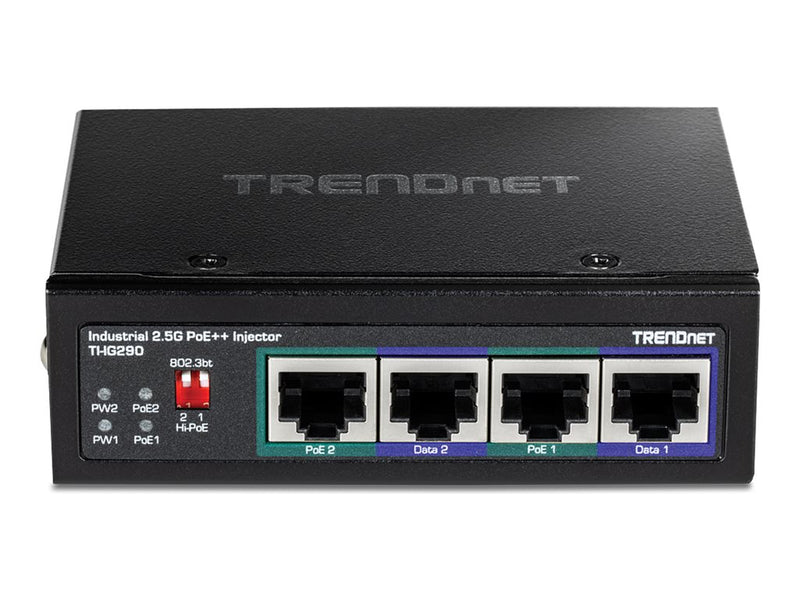 TRENDnet Power Injector – 95W, 2-Port für Industrie