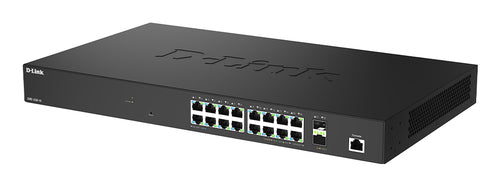 D-Link 18-Port Netzwerk-Switch – Smart Management, Multi-Gigabit