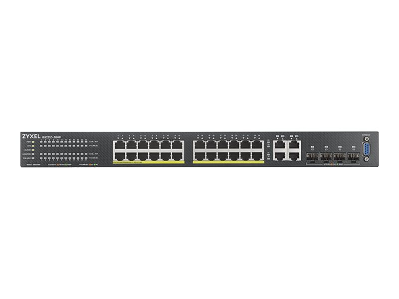 Zyxel Netzwerk-Switch – 24 Ports, PoE+ für einfache Verwaltung