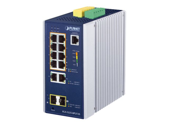 PLANET Switch – 8 Ports, PoE+ für zuverlässige Netzwerke