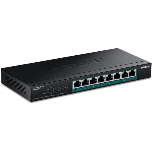 Trendnet 8-Port Netzwerk-Switch – PoE++ für einfache Stromversorgung