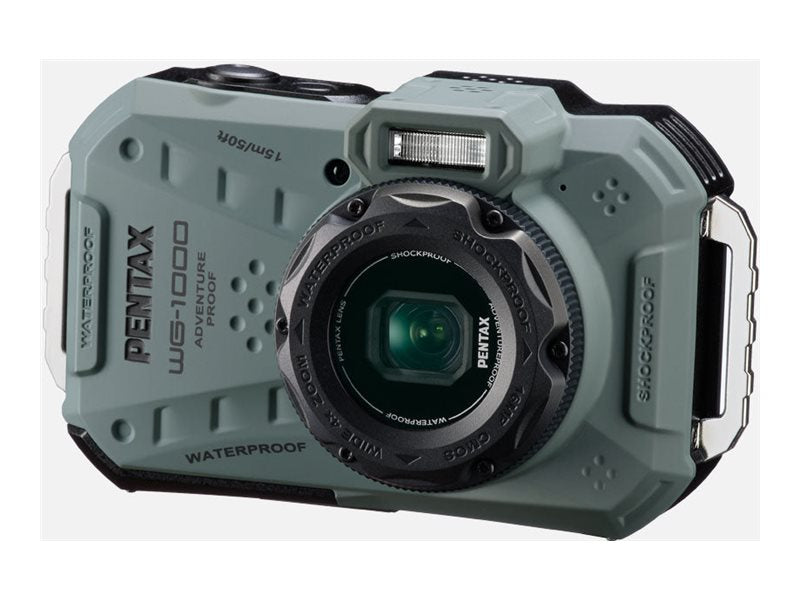 Pentax WG-1000 Kompaktkamera – Wasserdicht, 16.76 MP