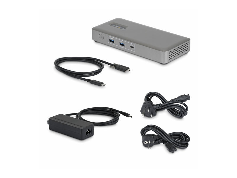 StarTech USB4 Dockingstation – Dual-Display, 100W Stromversorgung
