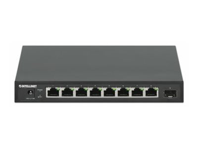 Intellinet 8-Port Netzwerk-Switch – 2,5G Geschwindigkeit, Wandmontage