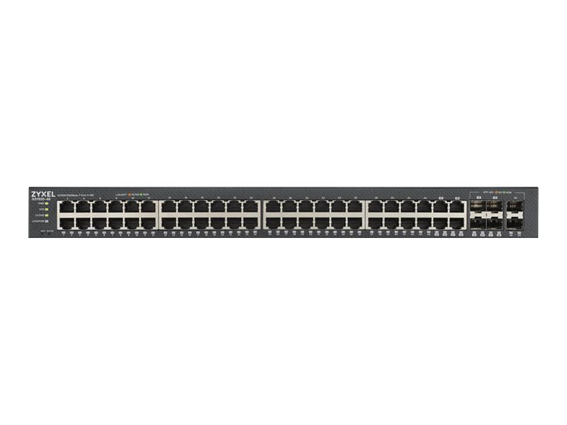 Zyxel Netzwerk-Switch – 48 Anschlüsse, Rack-montierbar