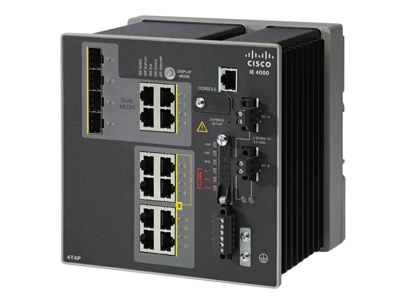 Cisco Industrial Ethernet Switch – 12 Anschlüsse, PoE+ Unterstützung