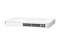 HPE Aruba Switch – 24 PoE-Ports, 4 SFP+ für schnelles Netzwerk