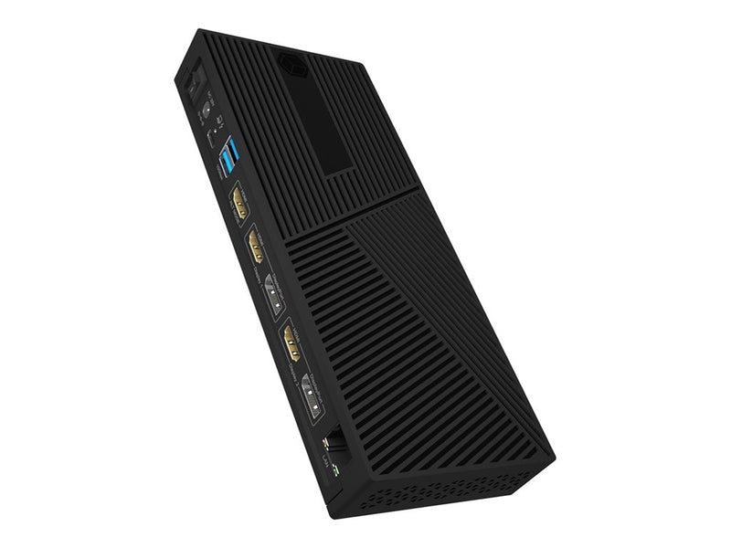 Raidsonic Dockingstation – Dreifache Videoausgabe, Schwarz