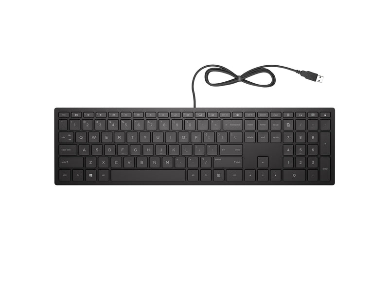 HP Pavilion USB-Tastatur – Komfortables Tippen, Französisches Layout