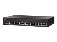 Cisco 16-Port Netzwerk-Switch – Gigabit, für kleine Unternehmen
