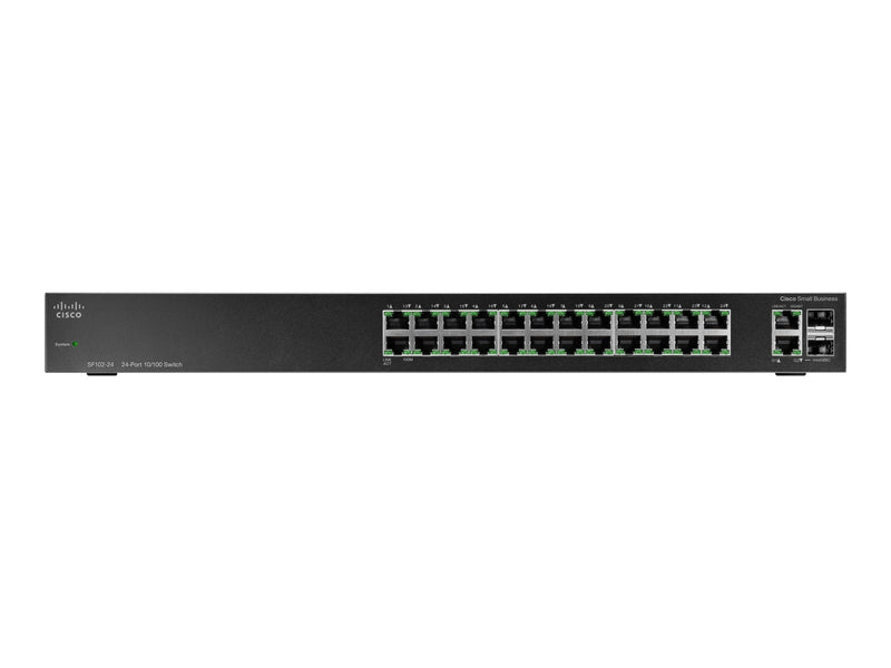 Cisco Netzwerk-Switch – 24 Anschlüsse, Gigabit-Upgrade