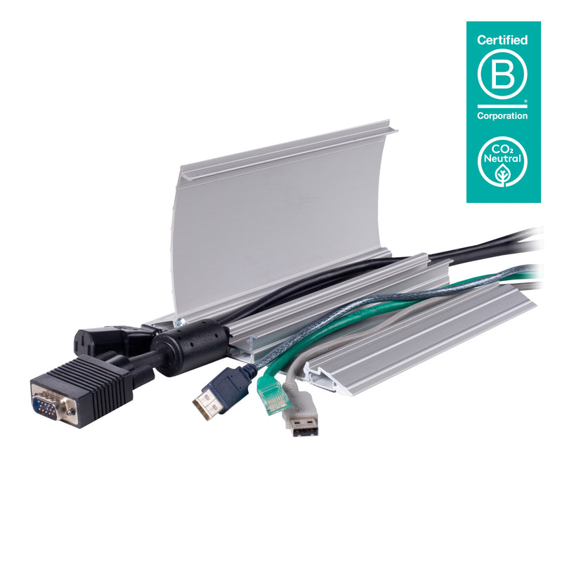 Dataflex Kabelschutz – Bodenmontage, 150 cm Länge