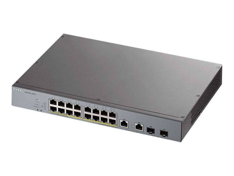 Zyxel Netzwerk-Switch – 16 Anschlüsse, PoE+ für CCTV