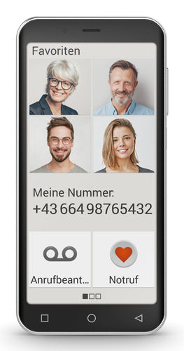 Emporia SMART.5 Mini Smartphone – Einfache Bedienung, kompakt