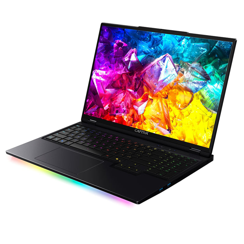 CAPTIVA Gaming-Laptop – 16" Display, 64 GB RAM