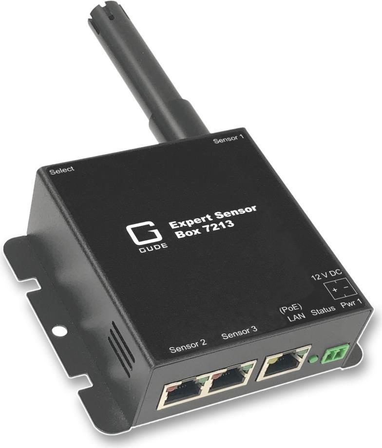 Gude Sensor Box – Temperaturüberwachung mit PoE