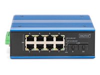 Digitus 8-Port Netzwerk-Switch – Gigabit Ethernet, robust & zuverlässig