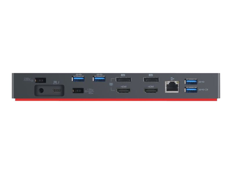 Lenovo ThinkPad Thunderbolt 3 Dock – Mehr Anschlüsse, schnelleres Arbeiten