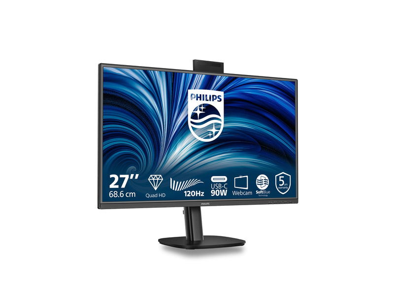 Philips 27" LED-Monitor – QHD, USB-C, Lautsprecher