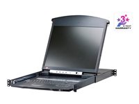 ATEN 8-Port KVM-Switch – Mit 19" LCD für einfache Verwaltung