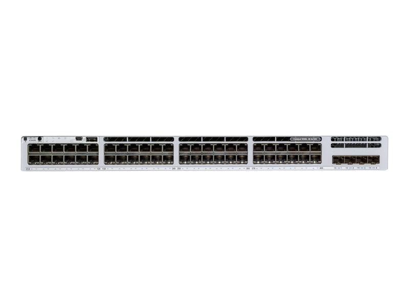 Cisco Netzwerk-Switch – 48 Anschlüsse, stapelbar, PoE+