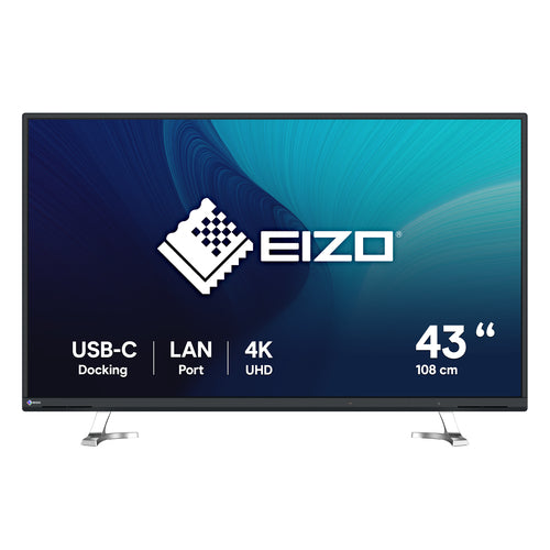EIZO FlexScan 42.5" Monitor – 4K-Display, USB-C-Anschluss