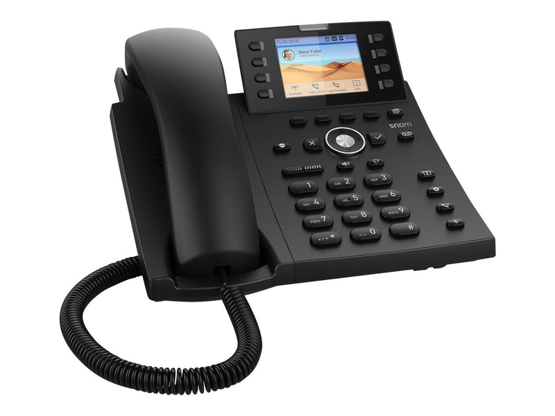 Snom VoIP-Telefon D335 – Anrufweiterleitung, Konferenzfähig