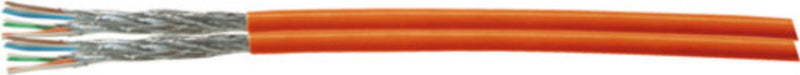 S-CONN Netzwerkkabel – 100 m, Cat7, orange