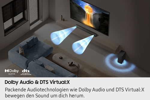 Samsung Soundbar mit Subwoofer – Kinoerlebnis im Büro