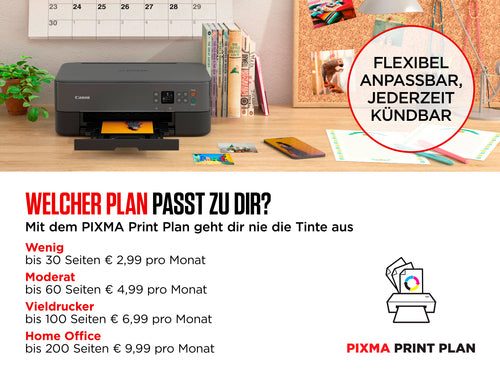 Canon PIXMA Multifunktionsdrucker – Drucken, Kopieren, Scannen