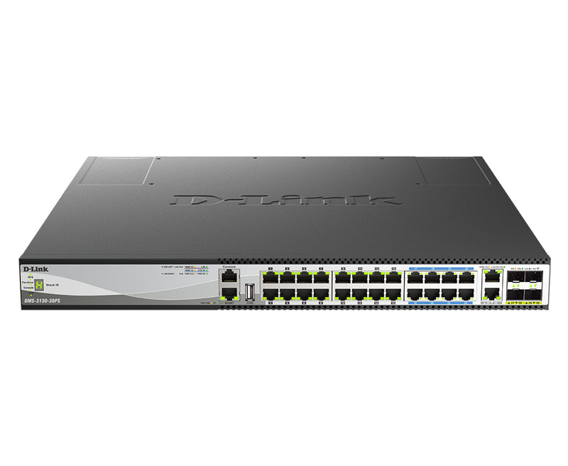 D-Link Netzwerk-Switch – 30 Ports, Multi-Gigabit, PoE++