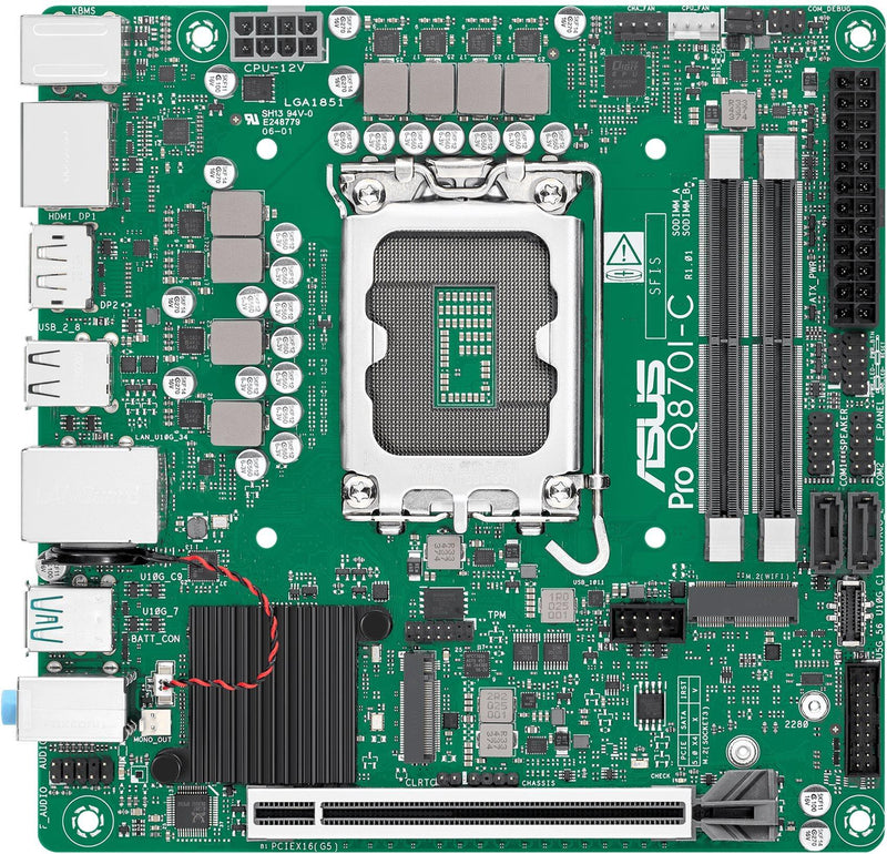 ASUS Mini-ITX Motherboard – USB-C, Gigabit LAN