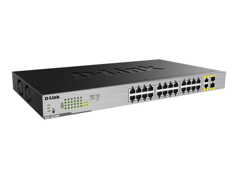 D-Link 26-Port Switch – PoE+ für einfache Netzwerkeinrichtung
