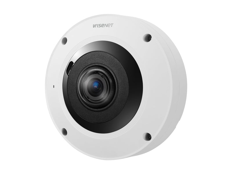 Hanwha Fisheye-Kamera – 12 MP, wetterfest, PoE