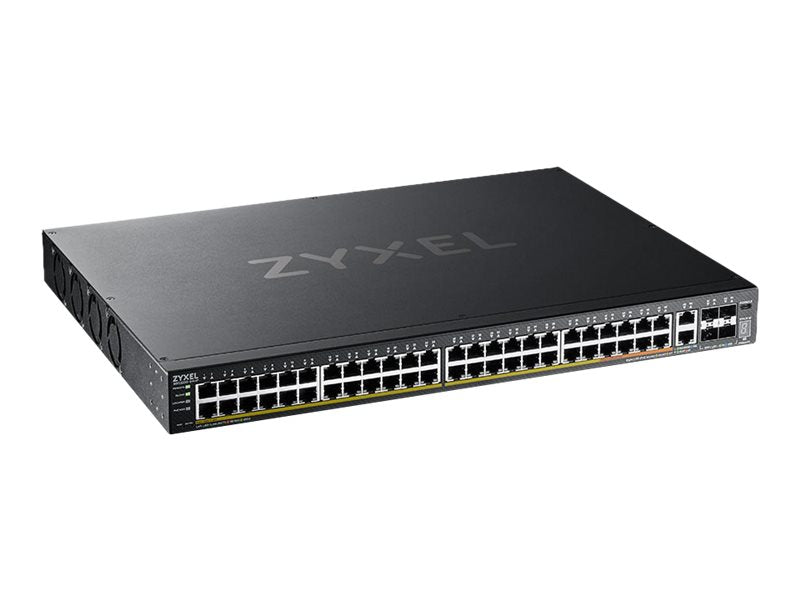 Zyxel Netzwerk-Switch – 54 Anschlüsse, 600W PoE für große Büros