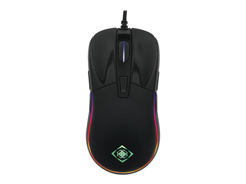 DELTACO Gaming-Maus – Komfortabel, 6 Tasten, einstellbare DPI
