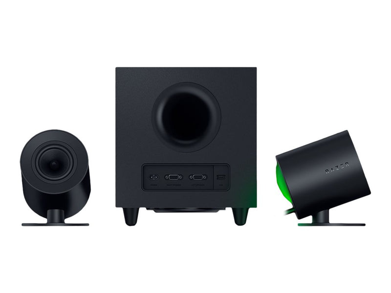 Razer Nommo V2 Gaming-Lautsprecher – 2.1 Sound, RGB-Beleuchtung