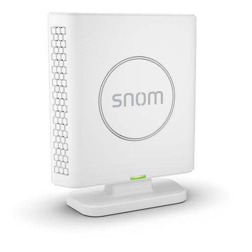 Snom Schnurloses VoIP-Telefon – Flexibel für bis zu 20 Mobilteile