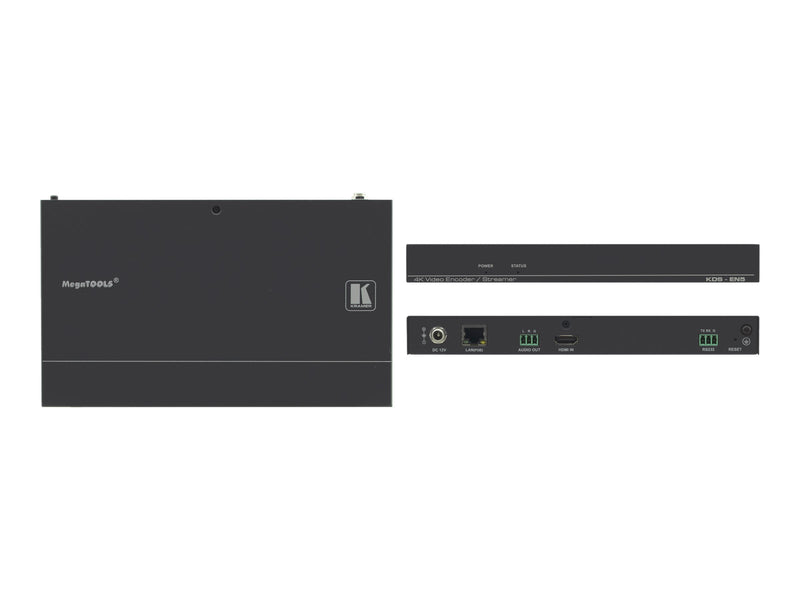 Kramer Streaming-Video-Encoder – H.264, Power-over-Ethernet