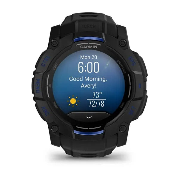 Garmin Instinct 3 Smartwatch – Robust, GPS, Herzfrequenz