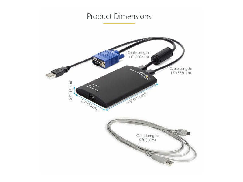 StarTech KVM Adapter – Einfacher Zugriff auf Server über USB