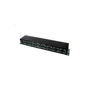 Exsys Serieller USB-Adapter – 16 RS-232 Anschlüsse, robustes Gehäuse