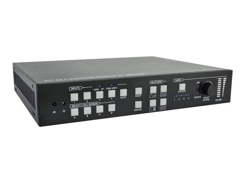EET Vivolink Präsentations-Switcher – 4K, vielseitige Anschlussmöglichkeiten