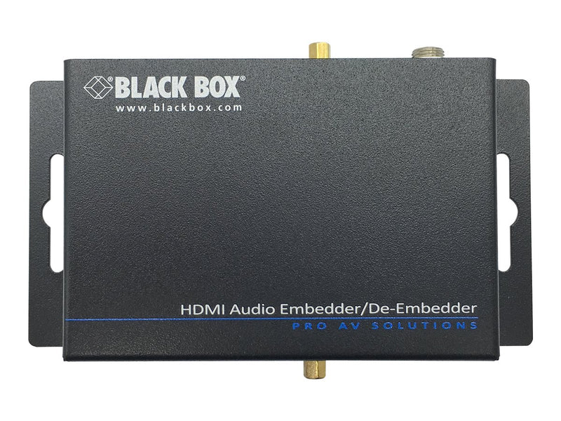 Black Box Audio Embedder – HDMI 2.0, Audio ein- und ausbetten